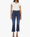 Mother Clothing Small | 25 The Insider Crop Step Fray