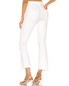 Mother Clothing Small | US 26 White "The Insider Crop Step Fray" Jeans