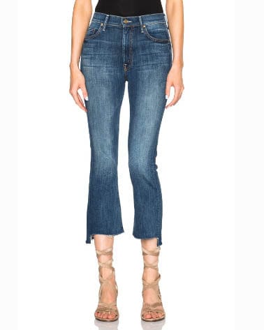 Mother Clothing XS | US 24 "The Insider Crop Step Fray" Jeans