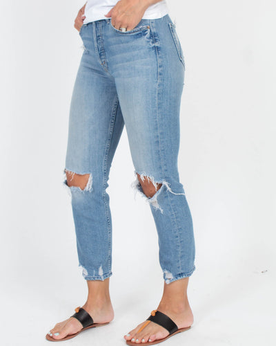 Mother Clothing XS | US 25 "The Tomcat" in Confession Wash Jeans