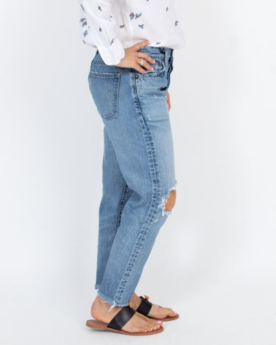 Moussy Vintage Clothing Medium | US 27 Distressed Jeans