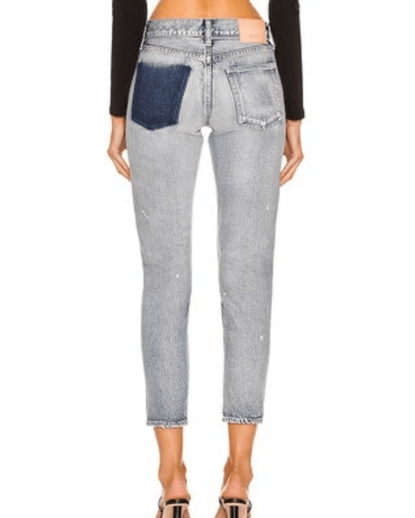 Moussy Vintage Maverick Shadow Pocket Tapered Distressed outlets Jeans