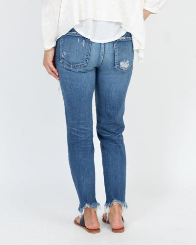 Moussy Vintage Clothing Small | US 26 Distressed Skinny Jeans