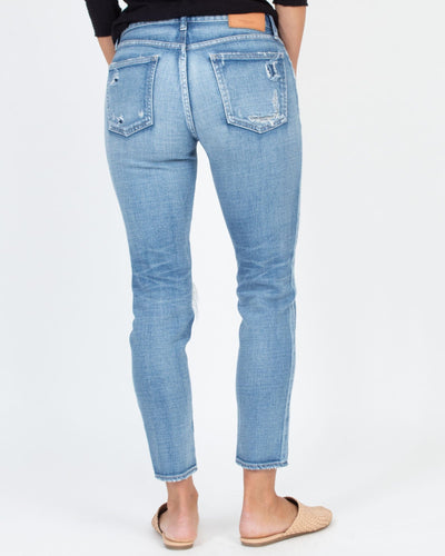 Moussy Vintage Clothing Small | US 27 Distressed Skinny Jeans