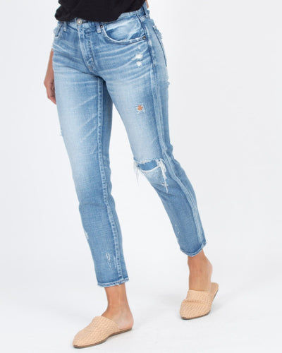 Moussy Vintage Clothing Small | US 27 Distressed Skinny Jeans