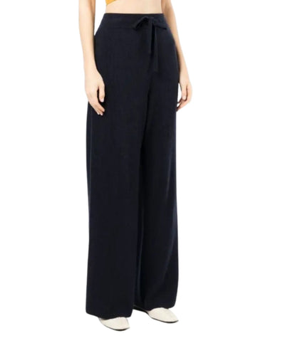 Nanushka Clothing Large Midnight Blue Wool Pants