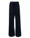 Nanushka Clothing Large Midnight Blue Wool Pants