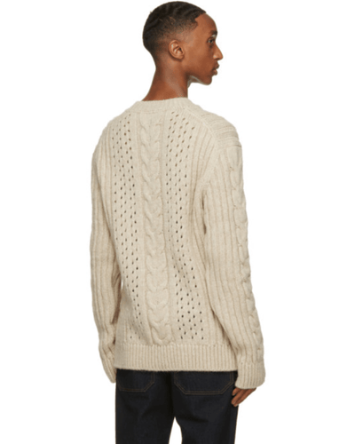 Nanushka Clothing Medium Alpaca Cable Arwan Sweater