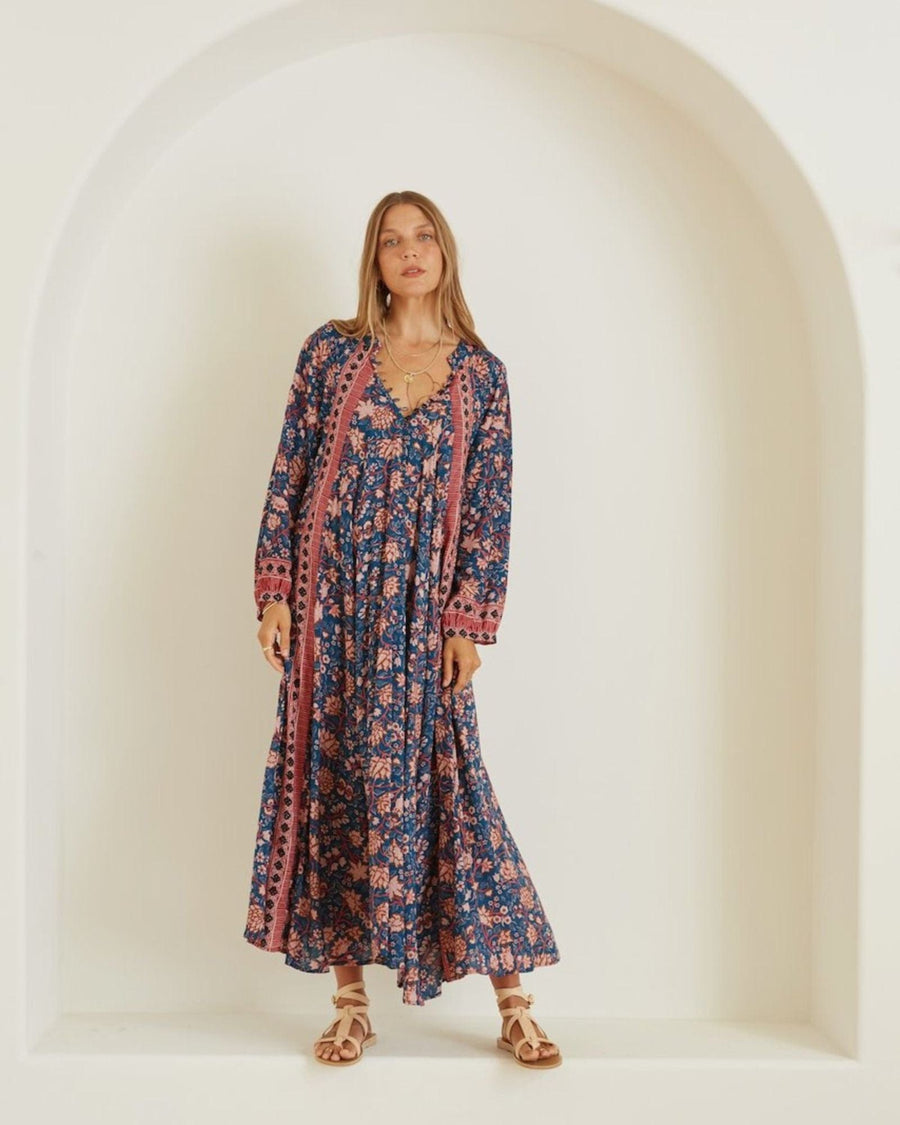 Natalie Martin Clothing Large "Fiore" Maxi Dress