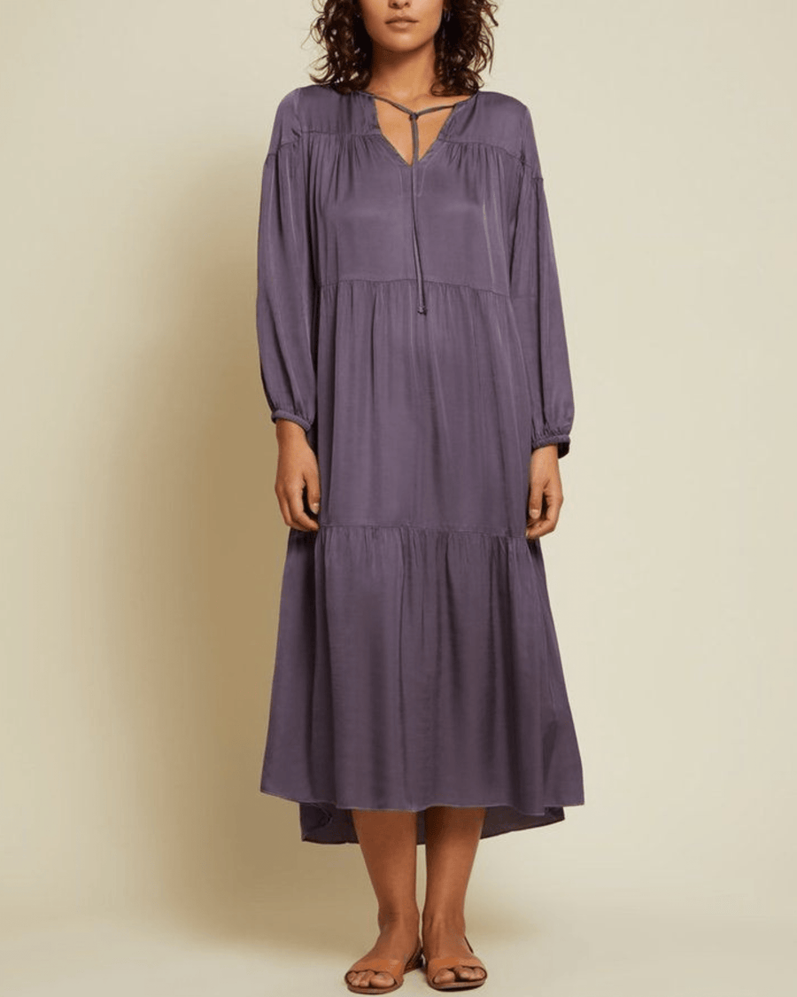 Nation LTD Clothing XS Nation Wavery Tiered Dress