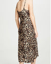 Nation LTD Clothing XS Sophia Bias Slip Dress in Leopard