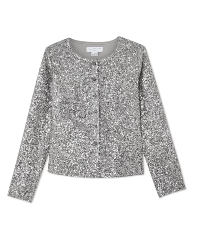 Never Fully Dressed Clothing Alexa Sequin Cardigan