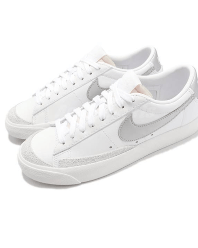 Nike Shoes Large | 11 Nike Blazer 77 Low White Metallic Silver