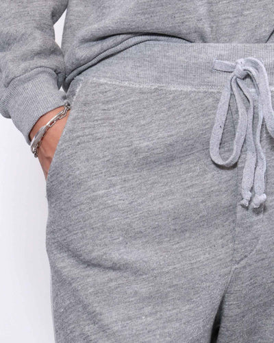 Nili Lotan Clothing Medium "Nolan" Heather Grey Sweatpants