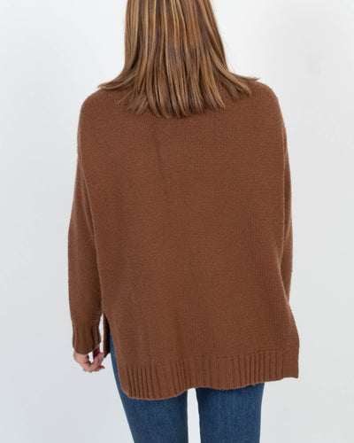 Nili Lotan Clothing Small Cashmere Turtleneck Sweater