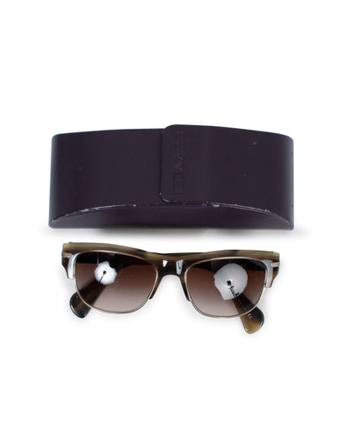 Oliver Peoples Accessories One Size Brown Square Sunglasses