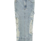 One Teaspoon Clothing Medium | US 29 Cassidy Mid Waist Long Denim Column Denim Skirt