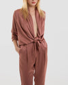 Overlover Clothing Small "Stina" Jumpsuit in "Sienna"