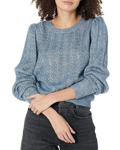 Paige Clothing XS Athena Metallic Knit Sweater