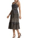 Paige Clothing XS Masala Printed Midi Dress