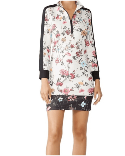 Pam & Gela Clothing Medium Pam & Gela Floral Track Sheath Dress