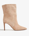 Paris Texas Shoes Small | 6 Calf Suede Stiletto Ankle Boot