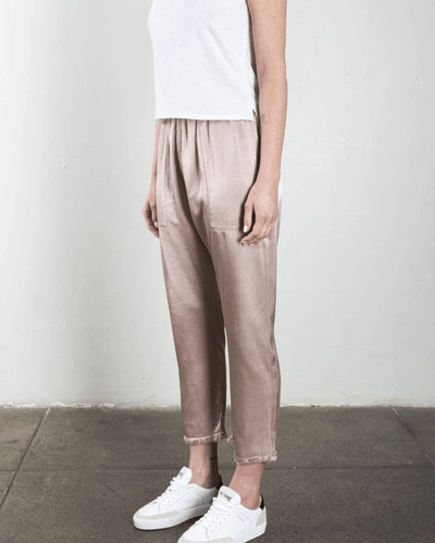 Pharaoh Clothing XS | US 0 Erika Drop Pant in Vintage Satin-Nude