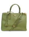 Prada Bags One Size Green Medium Hand Bag