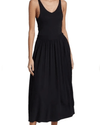 Rag & Bone Clothing Small Dancer Black Tank Midi Dress