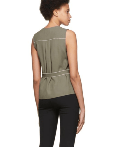 Rag & Bone Clothing Small Khaki Tabitha Sleeveless Top