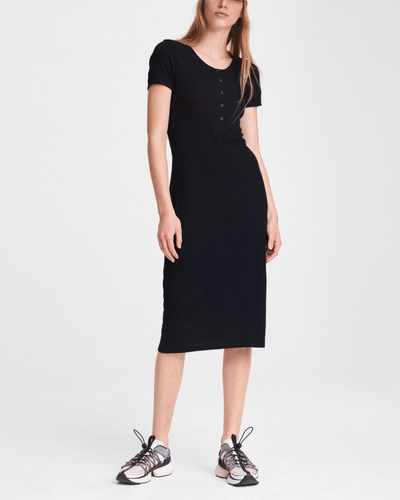 Rag & Bone Clothing Small The Rib Midi Dress