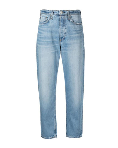 Rag & Bone Clothing Small | US 26 Rag & Bone Alissa Cropped Tapered Jeans | Blue