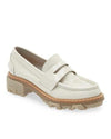 Rag & Bone Shoes Medium | US 9.5 Shiloh Loafer in Cream Patent Leather