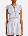 Rails Clothing Medium Angelina Linen- Gauze Mini Dress