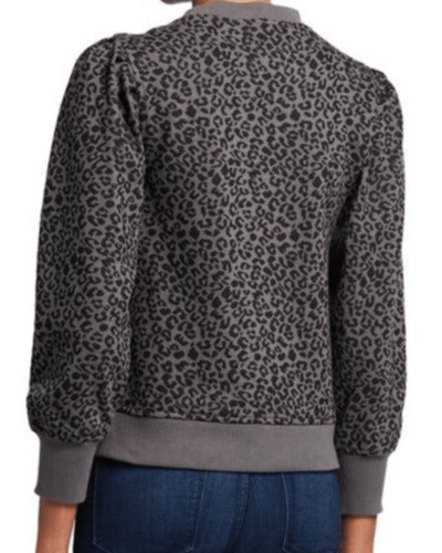 Rails Clothing Medium Marcie Cheetah Animal Print Crewneck Sweater