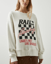 Rails Clothing Small Ivory Rails Racing