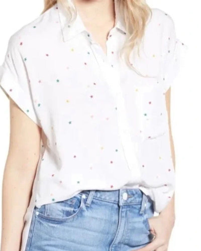 Rails Clothing Small "Whitney" Rainbow Twinkle Top