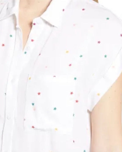 Rails Clothing Small "Whitney" Rainbow Twinkle Top