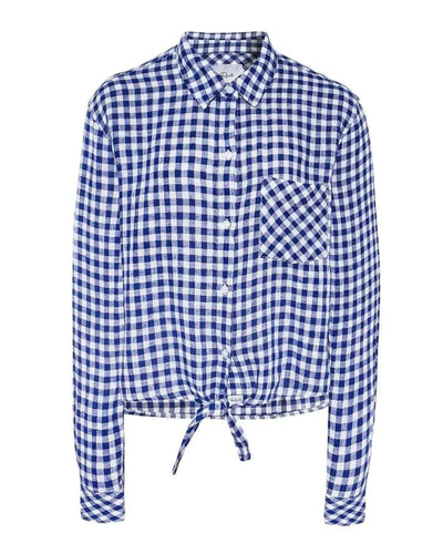 Rails Clothing XS "Val" Tie Front Button Down Shirt