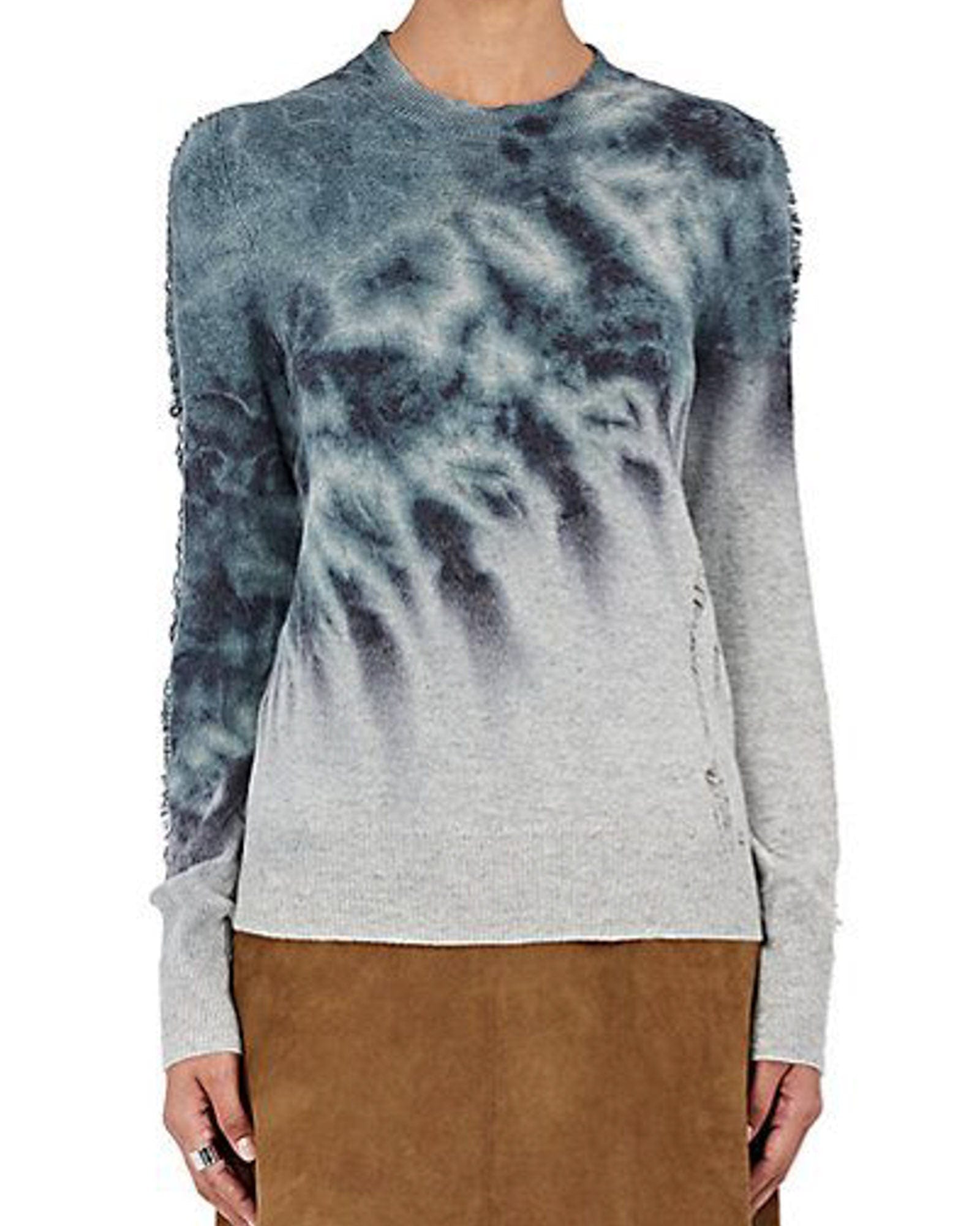 Amen distressed outlet tie dye sweater