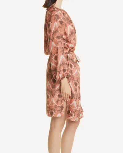 Raquel Allegra Clothing XS | 0 "Ether" Tie Dye Silk Dress