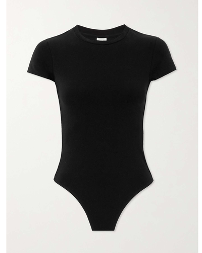 RE/DONE Clothing Medium Stretch-Cotton Jersey Bodysuit