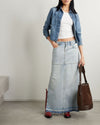 RE/DONE Clothing XS RE/DONE Cropped Denim Shirt