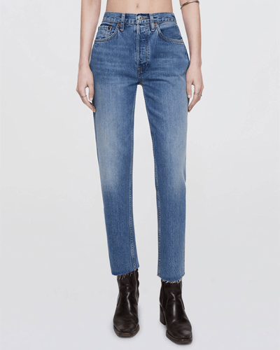 RE/DONE Shoes XS | US 26 High Rise Stove Pipe Jeans