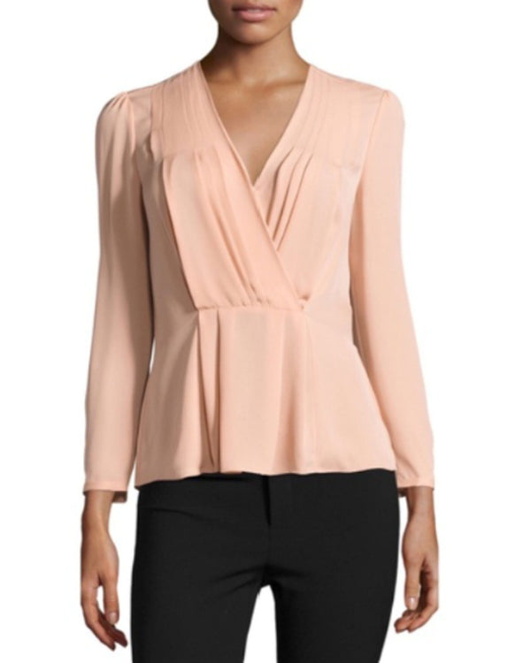 Rebecca Taylor retailer Women's Voile Wrap Top