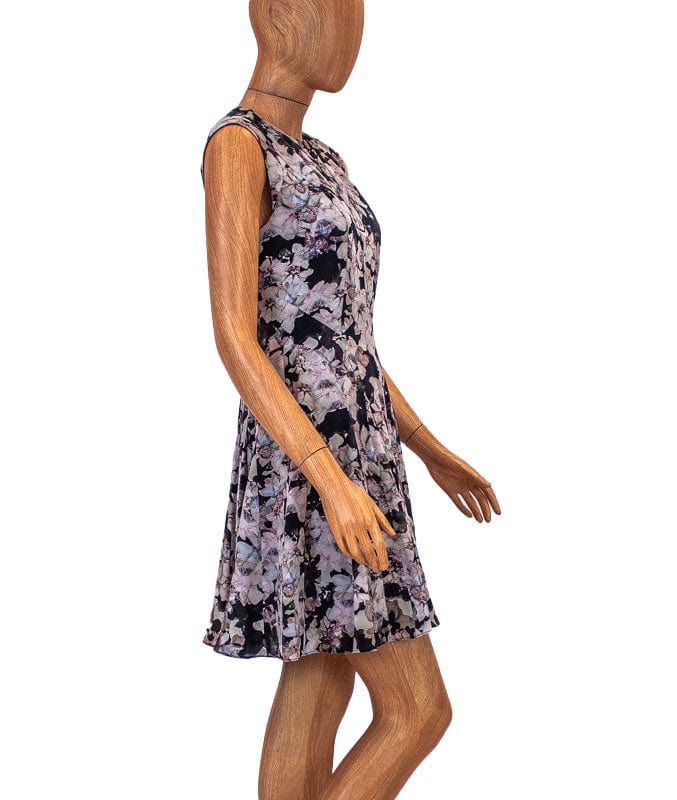 Rebecca Taylor Clothing XXS | US 0 Floral Sleeveless Dress