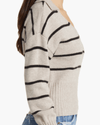 Reformation Clothing Medium Beckie Stripe Cashmere Sweater