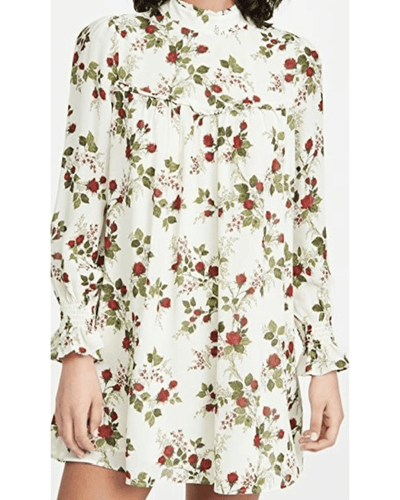 Reformation Clothing Medium Jourdan Floral Mini Dress