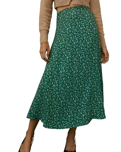 Reformation Clothing Small | US 4 Bea Midi Skirt in Rosemary Floral