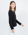 Reformation Clothing XS Black Collared Blouse